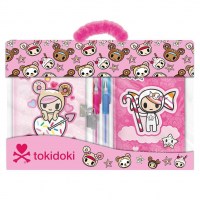 Tokidoki споменар сет со катанец и гел пенкала